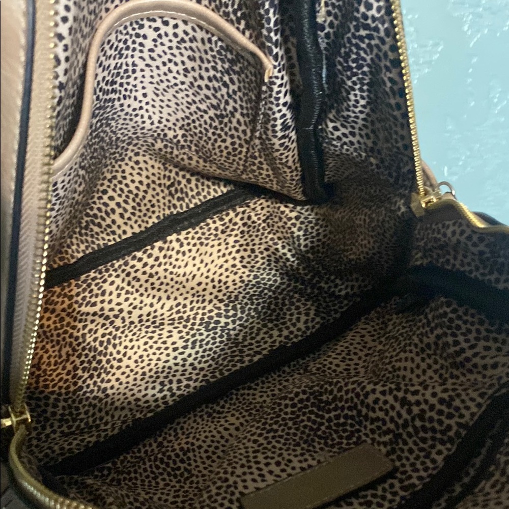 Brown Leather Backpack - Picture 11 of 13